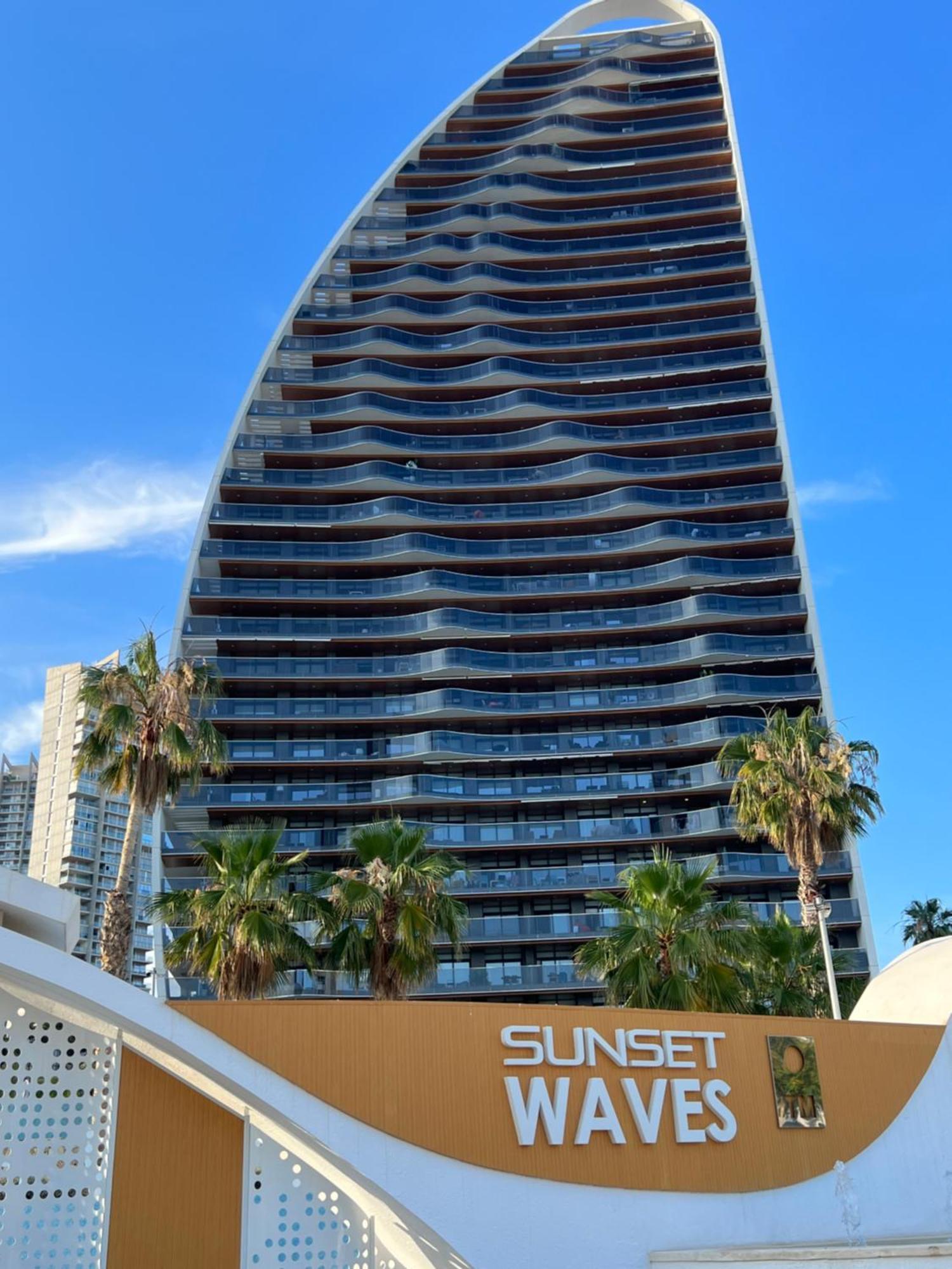 Apartment Sunset Waves Poniente Μπένιντορμ Εξωτερικό φωτογραφία